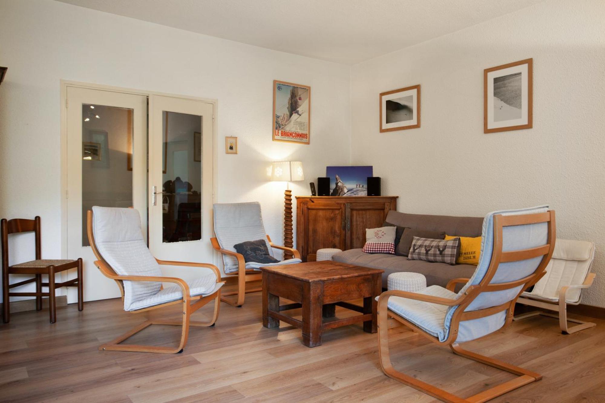 Chalet Confortable A Briancon Avec Vue Sur Montagne ภายนอก รูปภาพ