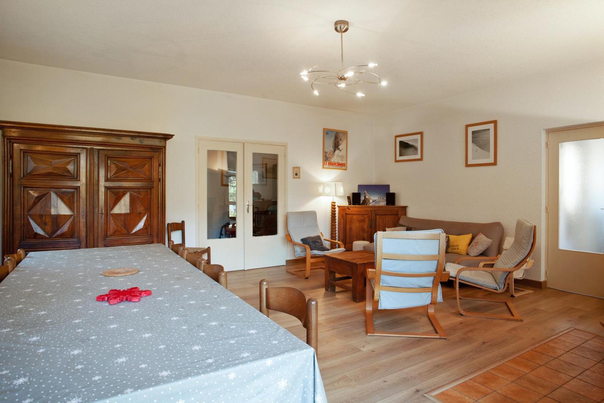 Chalet Confortable A Briancon Avec Vue Sur Montagne ภายนอก รูปภาพ