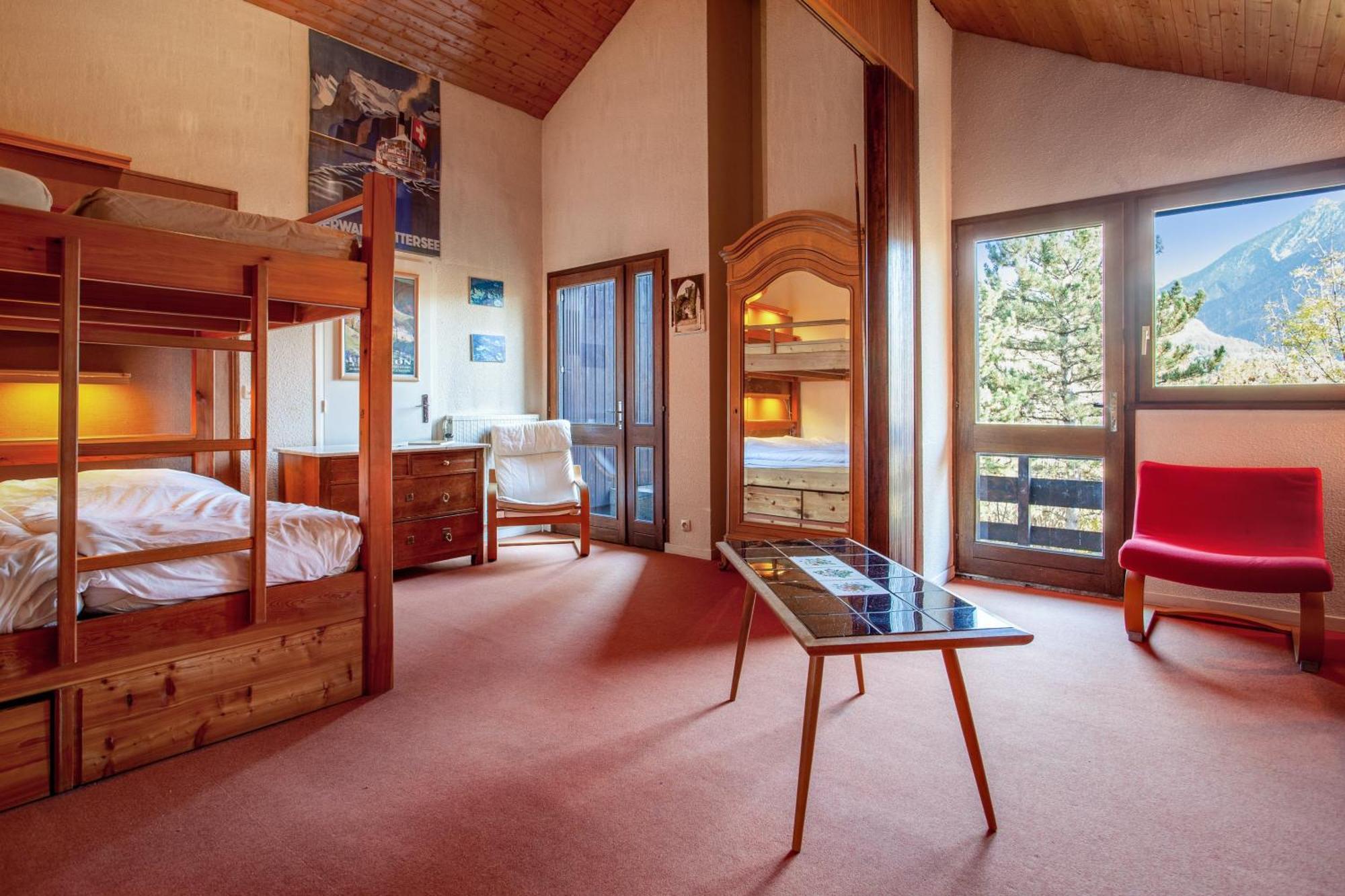 Chalet Confortable A Briancon Avec Vue Sur Montagne ภายนอก รูปภาพ